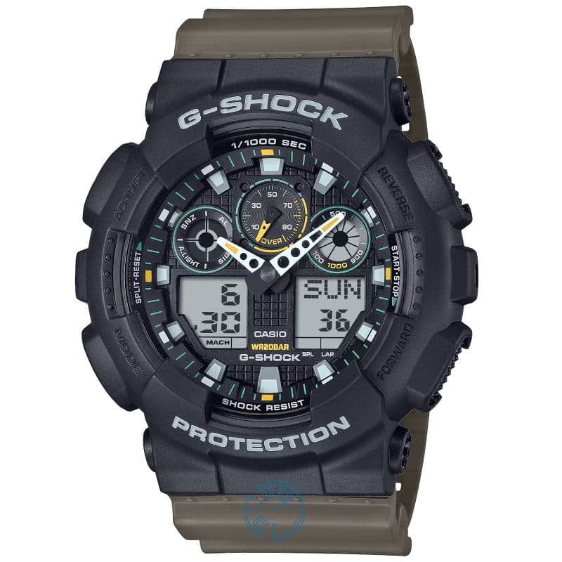 ساعت مچی مردانه کاسیو جیشاک G-SHOCK GA-100TU-1A3DR