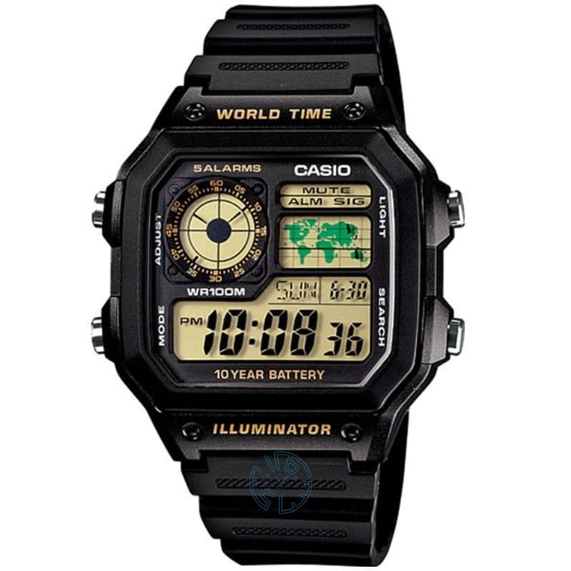 ساعت مچی مردانه کاسیو جنرال GENERAL AE-1200WH-1BVDF