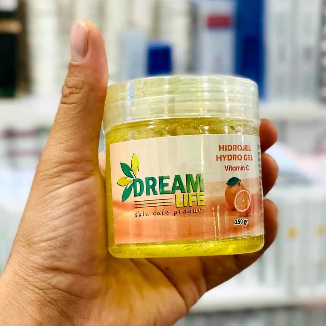 ژل هیدرودرمی ویتامین سی دریم لایف DREAM LIF حجم 250 گرم — تصویر ۲