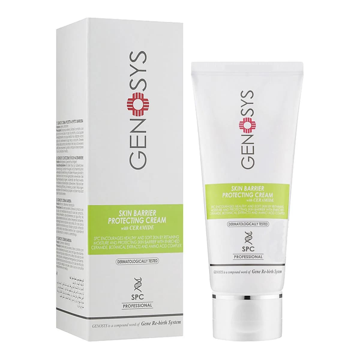 کرم محافظ پوست ژنوسیس GENOSYS SPC حجم 100 گرم