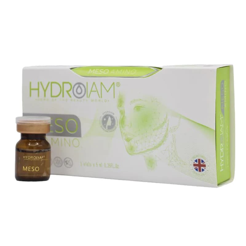 کوکتل مزو 18 آمینو اسید هیدرویام hydroiam حجم 5 میلی لیتر — تصویر ۶