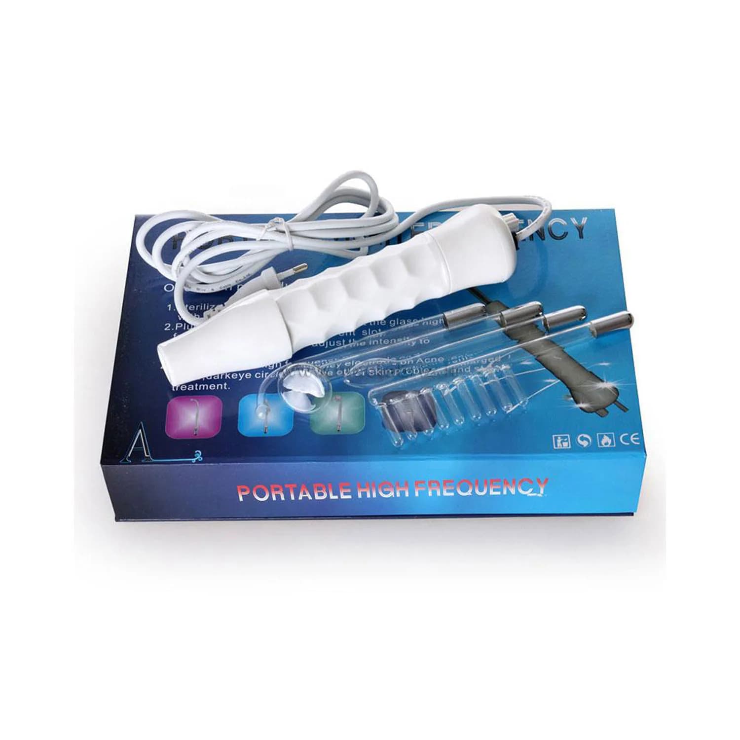 دستگاه هیدرودرمی پرتابل هایفرکوئنسی HIGH FREQUENCY اصل