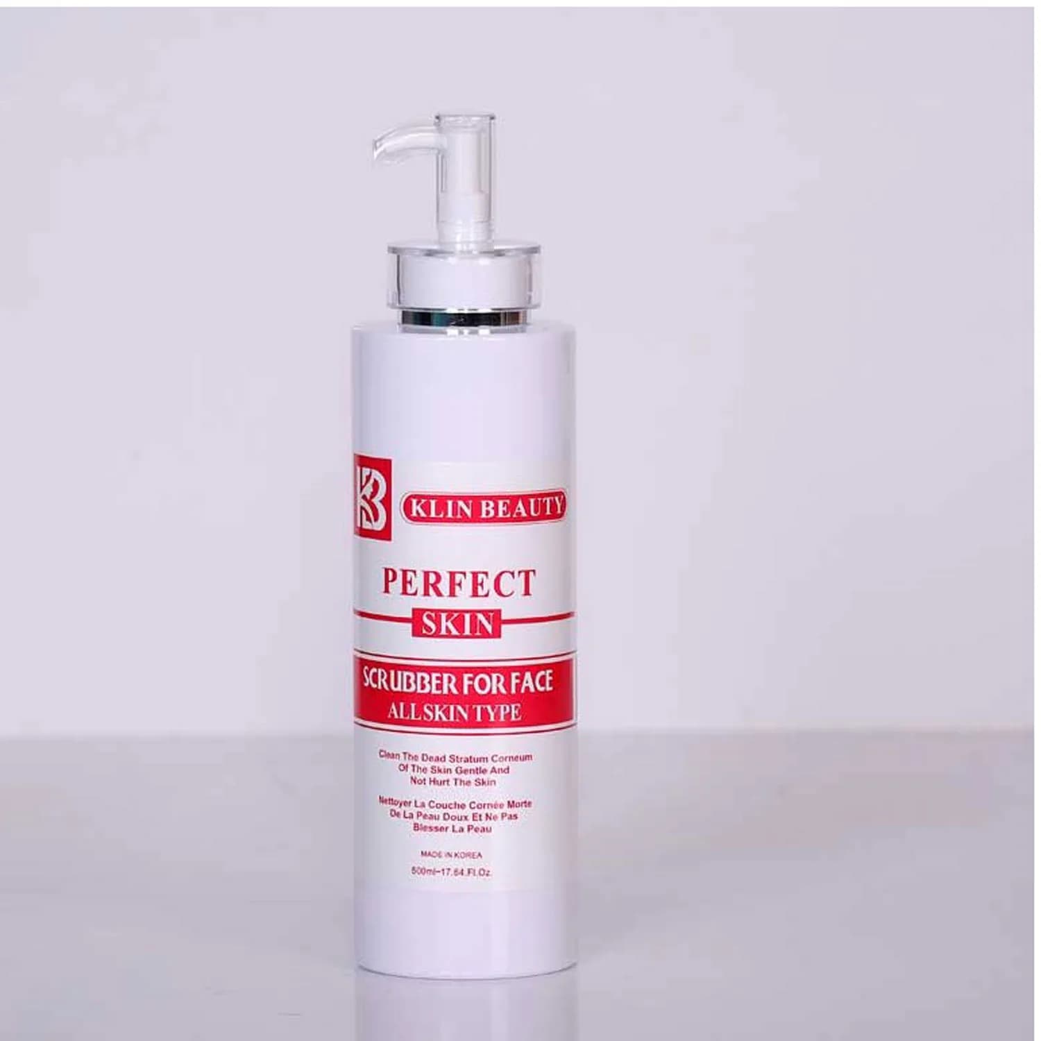 اسکراب لایه بردار کلین بیوتی Klinbeauty حجم 500 میلی لیتر
