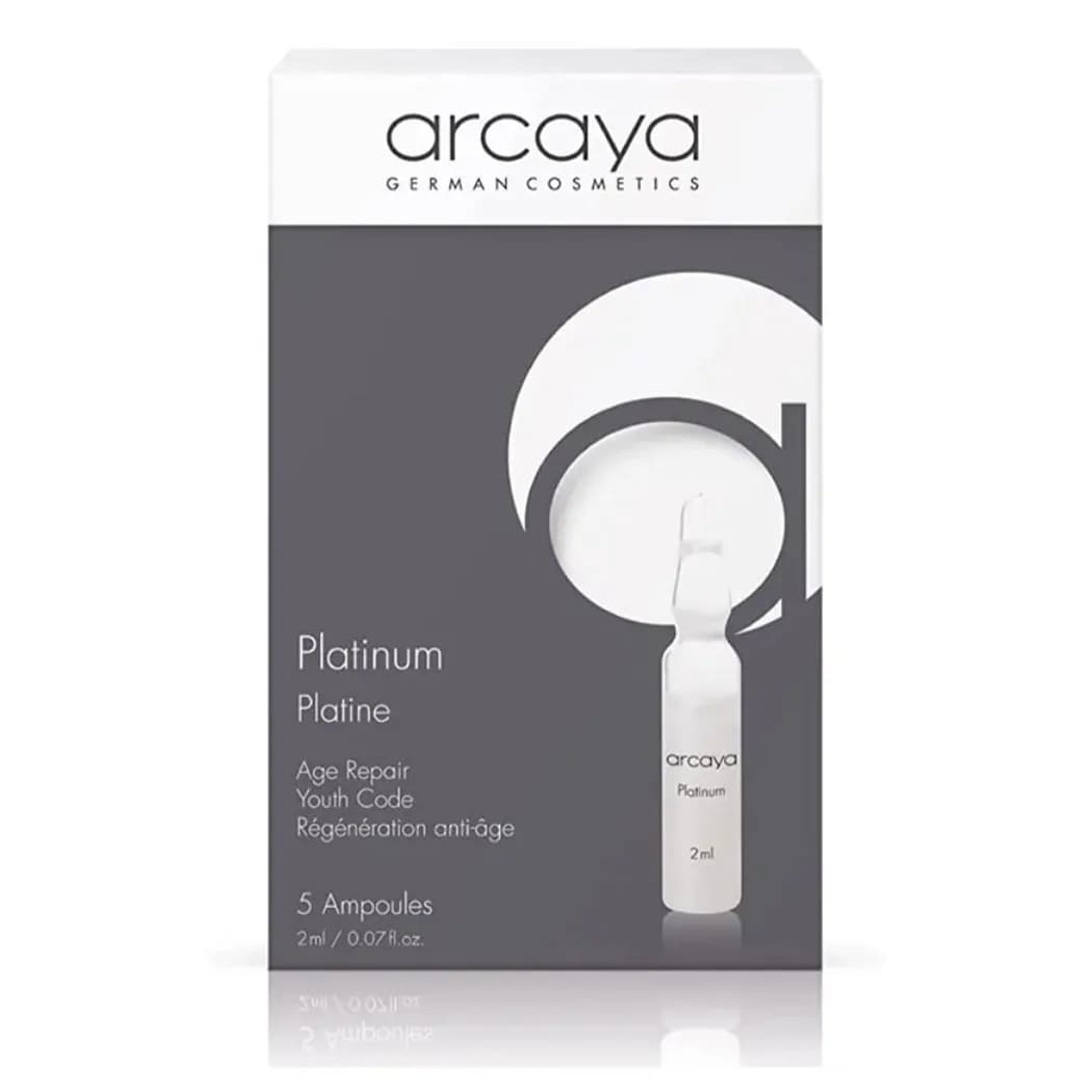 ویال آرکایا مدل platinum حجم هر ویال 2 میلی لیتر