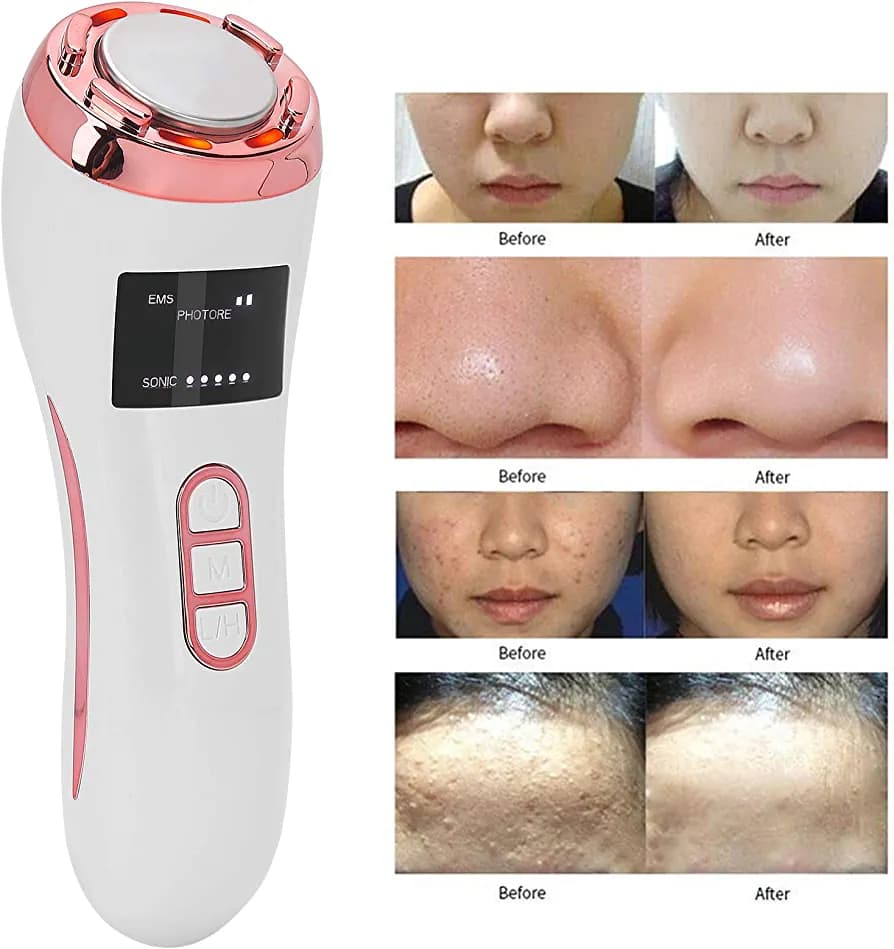 دستگاه جوان سازی اسکوم پوست و صورت 7 کاره فوتون تراپی — تصویر ۵