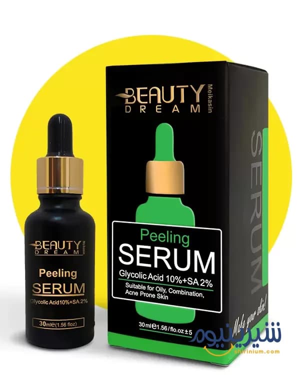 سرم تخصصی پیلینگ Glycolic Acid ۱۰% + SA ۲% | نابودگر جوش + ریزکننده منافذ + شفاف‌کننده پوست