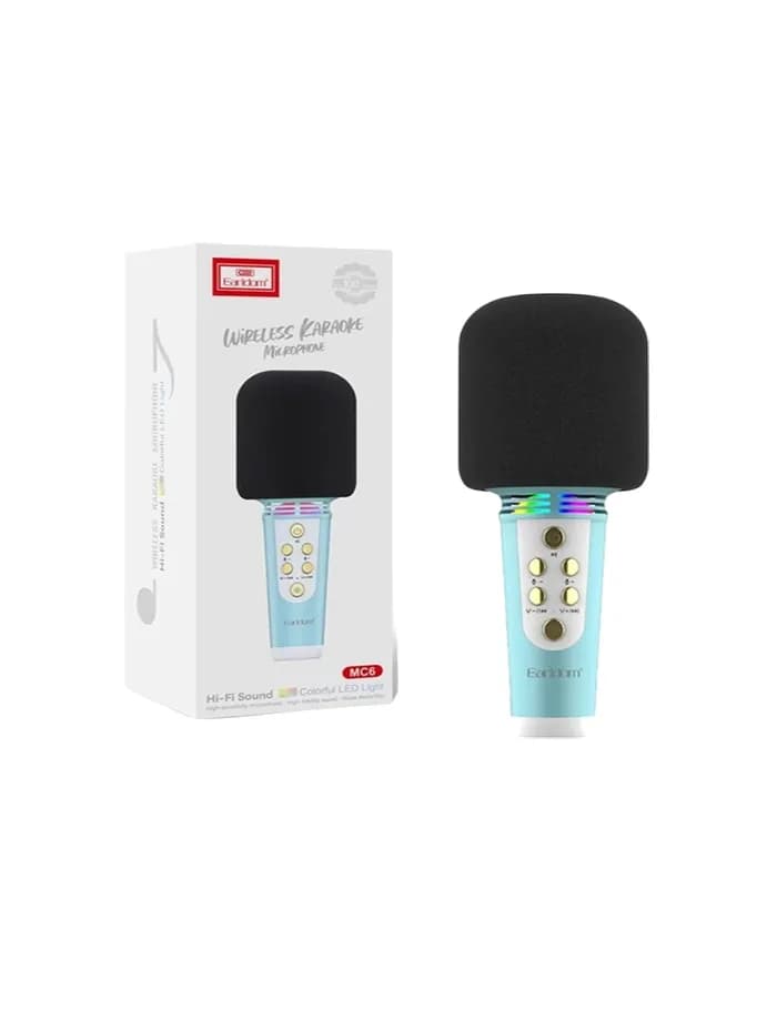 میکروفون اسپیکر بلوتوثی ارلدام مدل ET-MC6 — تصویر ۵