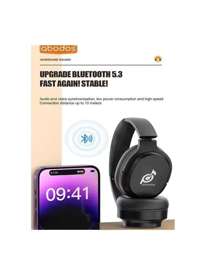 هدفون بی‌سیم ابودوس مدل Abodos AS-WH23 — تصویر ۳