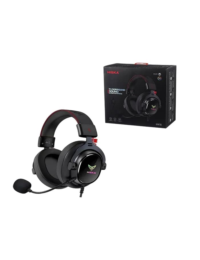 هدست گیمینگ سیم دار Hiska GHR-08