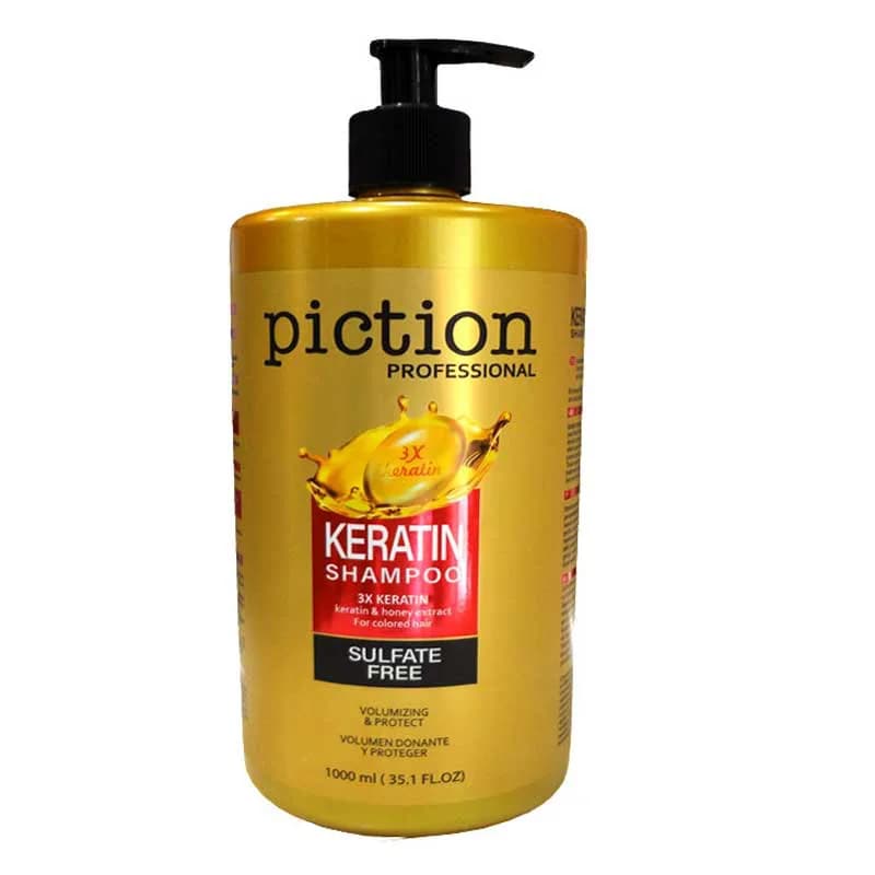 شامپو بدون سولفات پیکشن مدل کراتین Piction