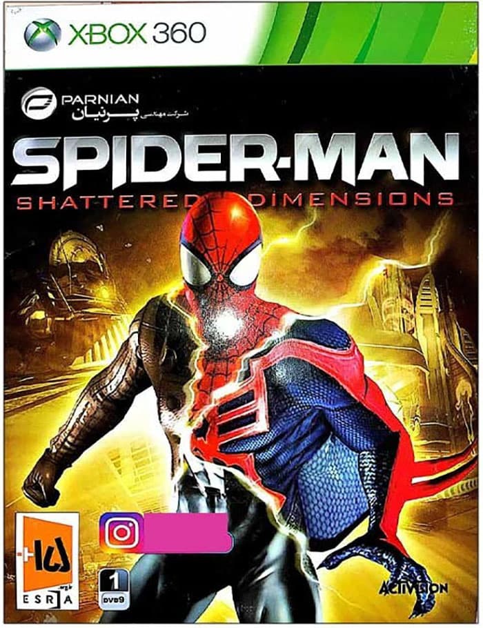 بازی Spider Man Shattered Dimensions برای XBOX 360 – نشر پرنیان