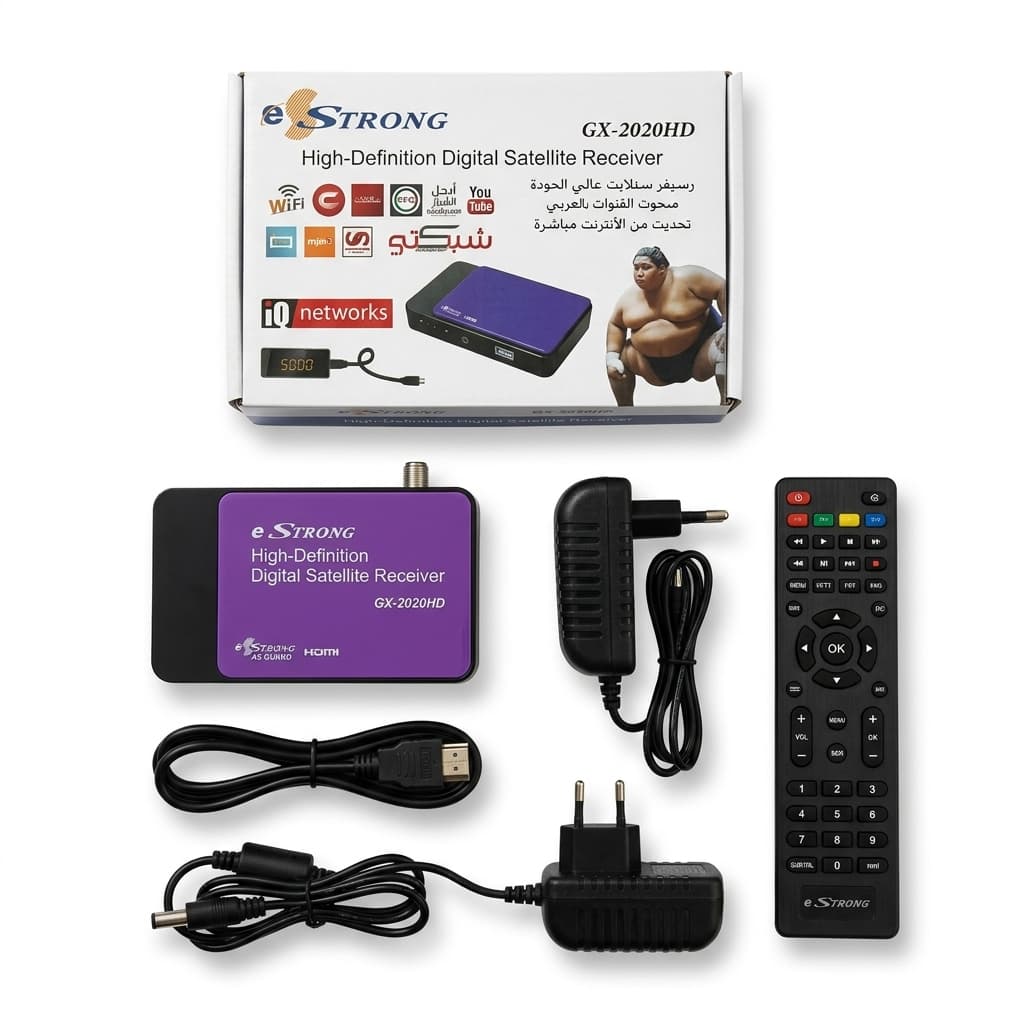 رسیور جیبی اسمارت استرونگ مدل GX-202HD | گیرنده دیجیتال جیبی