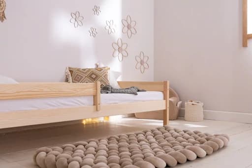 تخت خواب نوژان 90×200 مبلمان فرنا مدل 1143654
