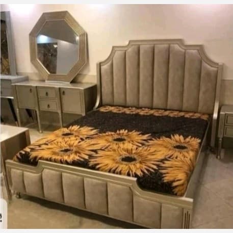 تخت خواب 2نفره مدل دیبا. مبلمان کریمی. مبلمان فرنا مدل 1143643 — تصویر ۳