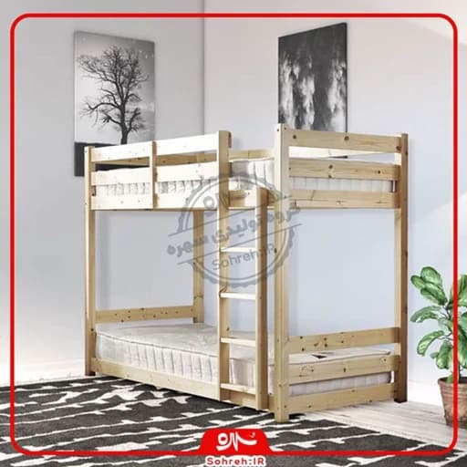 تخت خواب کودک و نوجوان مدل SO13106 مبلمان فرنا مدل 1143608