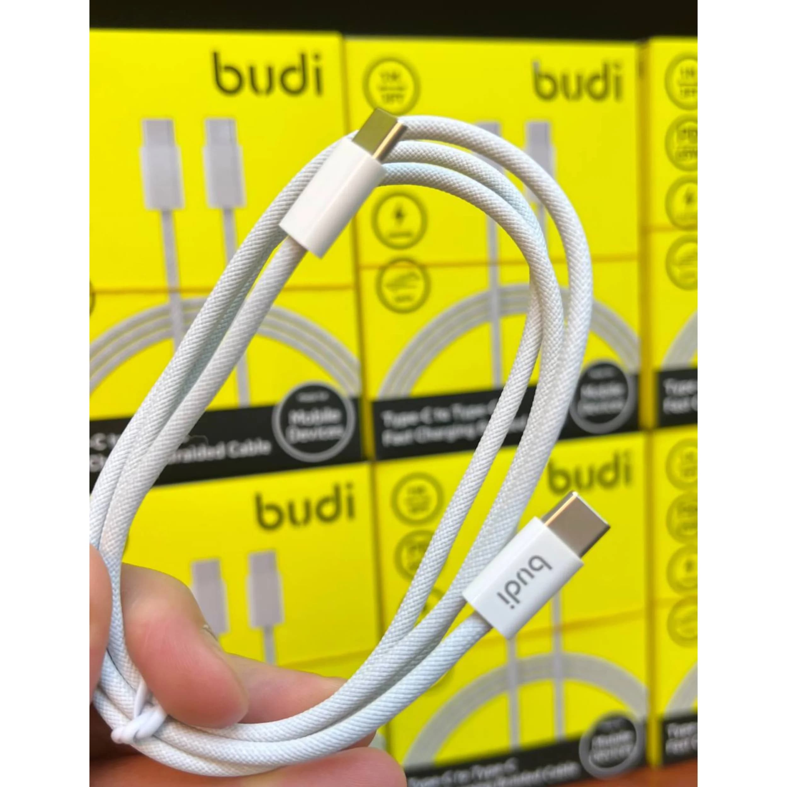 کابل USB-C بودی مدل DC252TT10W طول 1 متر — تصویر ۴