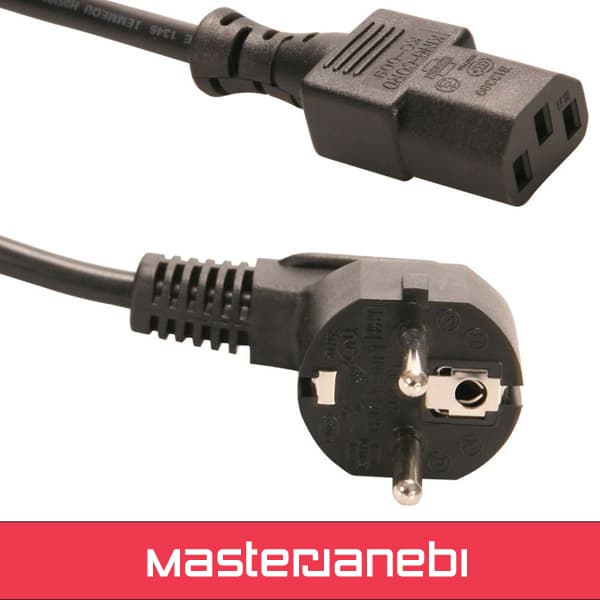 کابل برق کیس ضخامت 1*3 طول 3 متر