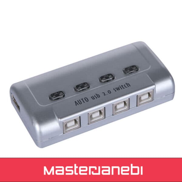 دیتا سوییچ پرینتر 4 پورت اتوماتیک USB 0.2