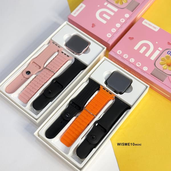 ساعت هوشمند Wisme 10 Mini سایز 40MM (دارای ۳ عدد بند) — تصویر ۳