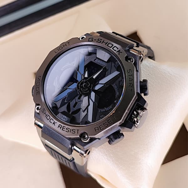 ساعت مچی کاسیو جی شاک ایکس دو زمانه مشکی G-Shock (دو موتوره) — تصویر ۵