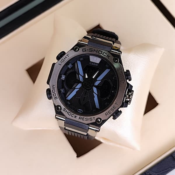 ساعت مچی کاسیو جی شاک ایکس دو زمانه مشکی G-Shock (دو موتوره)