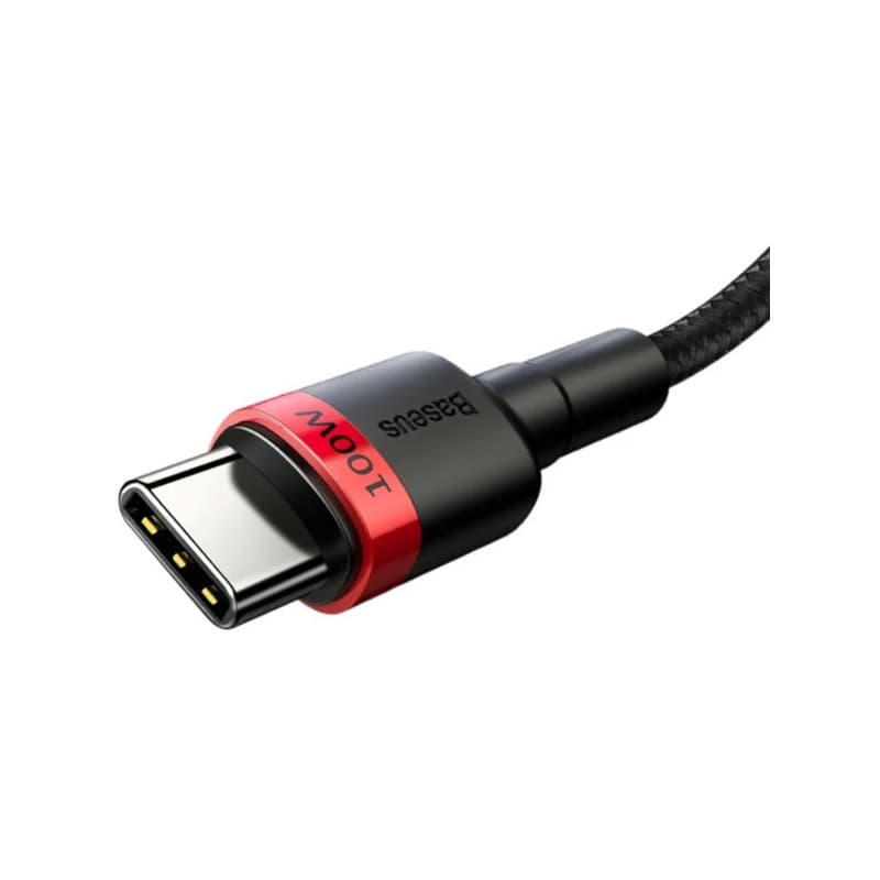 کابل USB-C باسئوس مدل Cafule PD 100W P10318306003-00 طول 2 متر — تصویر ۲