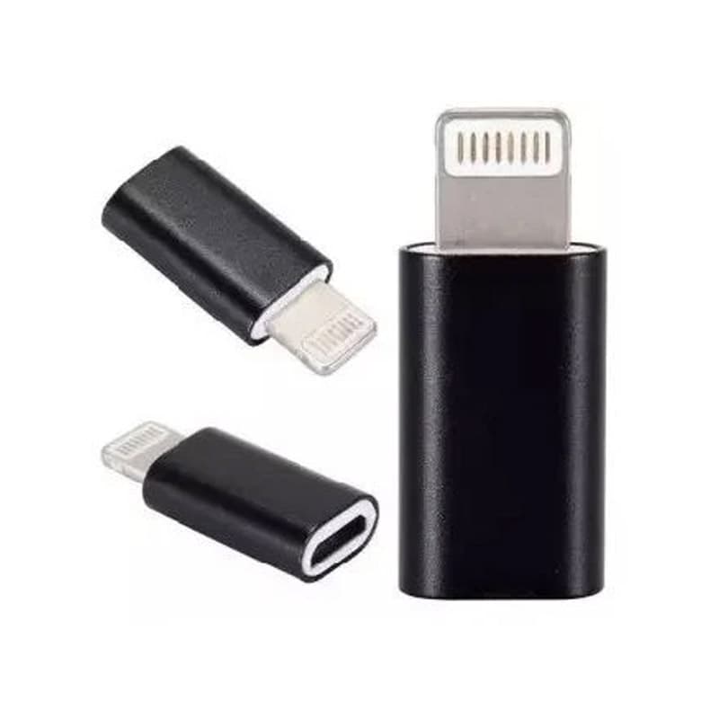 مبدل Micro USB به لایتنینگ مدل Metal adapter — تصویر ۳