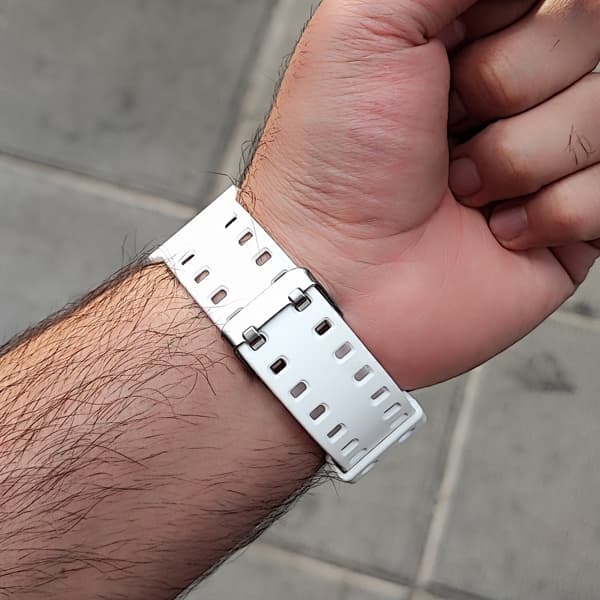 ساعت مچی دو زمانه جی شاک سفید مدل K0918 — تصویر ۳