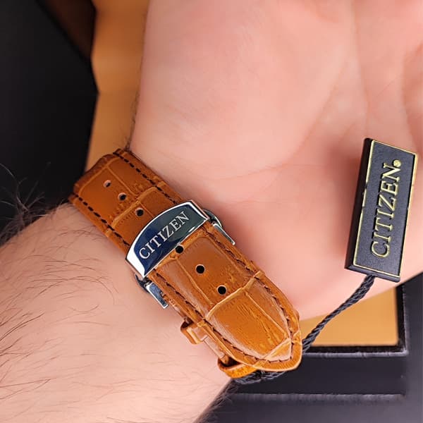 ساعت مچی مردانه سیتیزن رزگلد موتور ژاپن مدل S107334 (تک موتور) — تصویر ۷