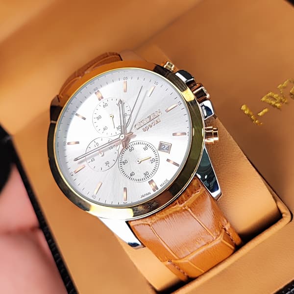 ساعت مچی مردانه سیتیزن رزگلد موتور ژاپن مدل S107334 (تک موتور) — تصویر ۵