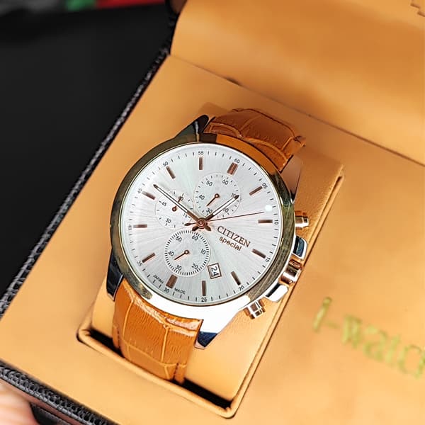 ساعت مچی مردانه سیتیزن رزگلد موتور ژاپن مدل S107334 (تک موتور) — تصویر ۶