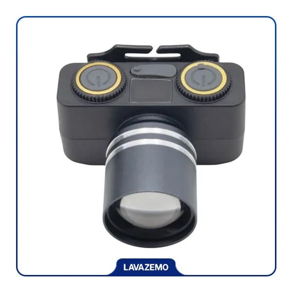 چراغ پیشانی آر ال مدل RL363 زوم دار مهتابی