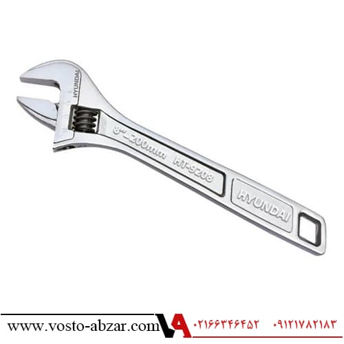 آچار فرانسه ۸ اینچ هیوندای مدل HT9208