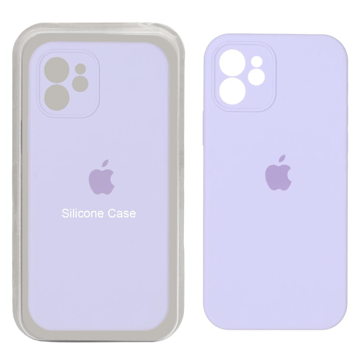 قاب سیلیکونی پاک کنی محافظ لنزدار اورجینال Apple iPhone 12 – یاسی (پک اصلی)