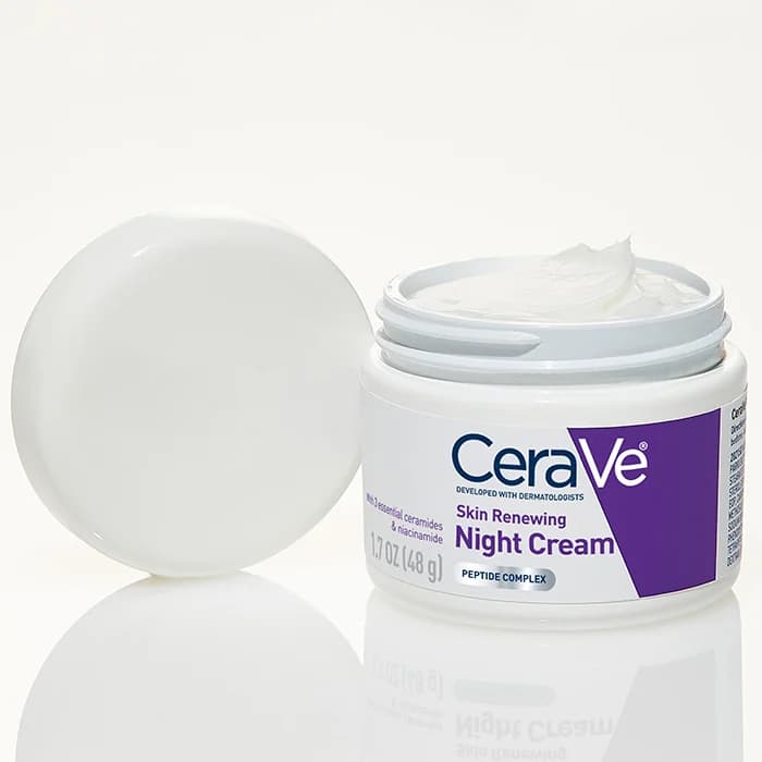 کرم شب سراوی (جوانساز و ترمیم کننده پوست) CeraVe Skin Renewing Night Cream 48g های‌کپی