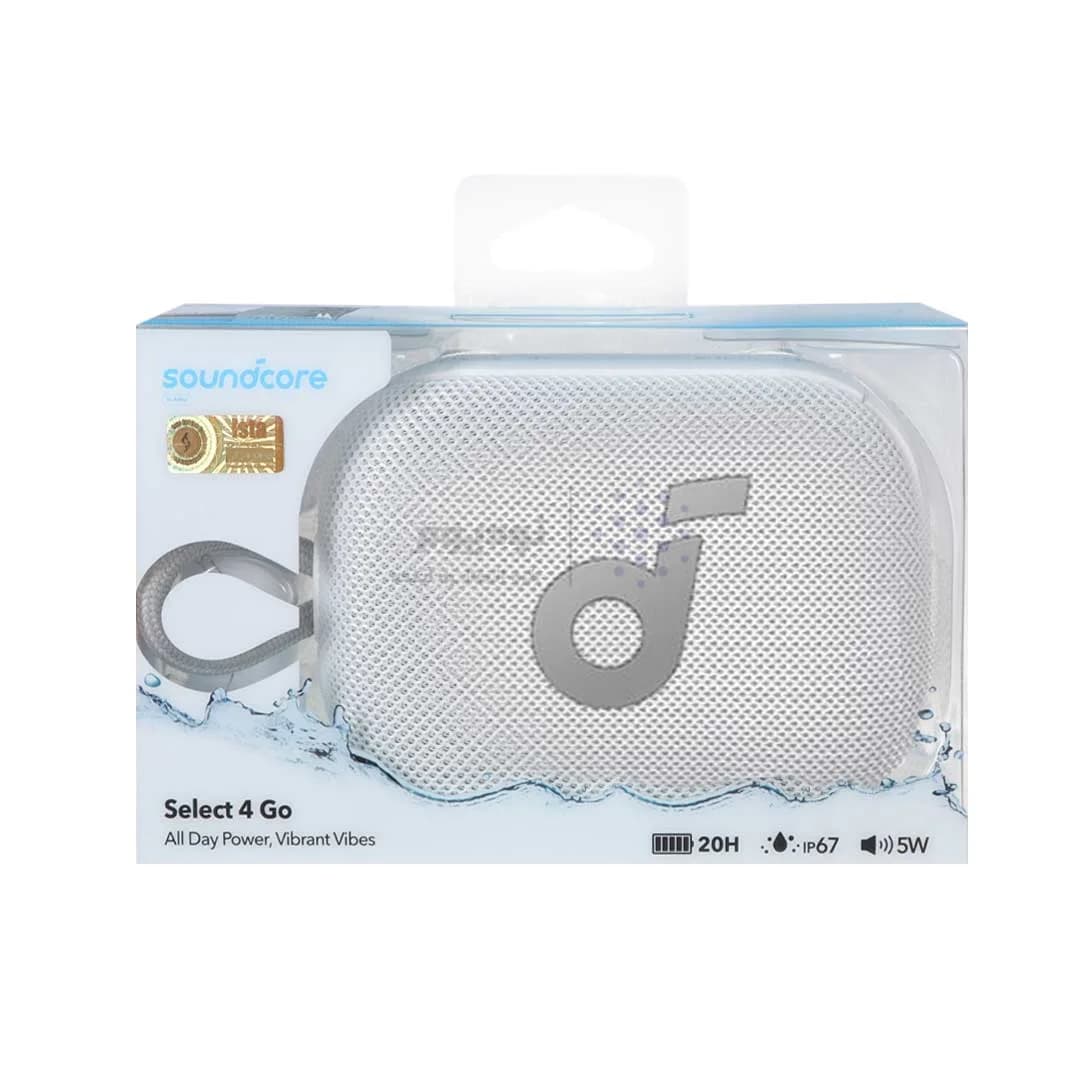 اسپیکر بلوتوثی ANKER مدل Soundcore Select 4 Go A31X1121 – سفید (گارانتی 18 ماهه شرکتی) — تصویر ۳
