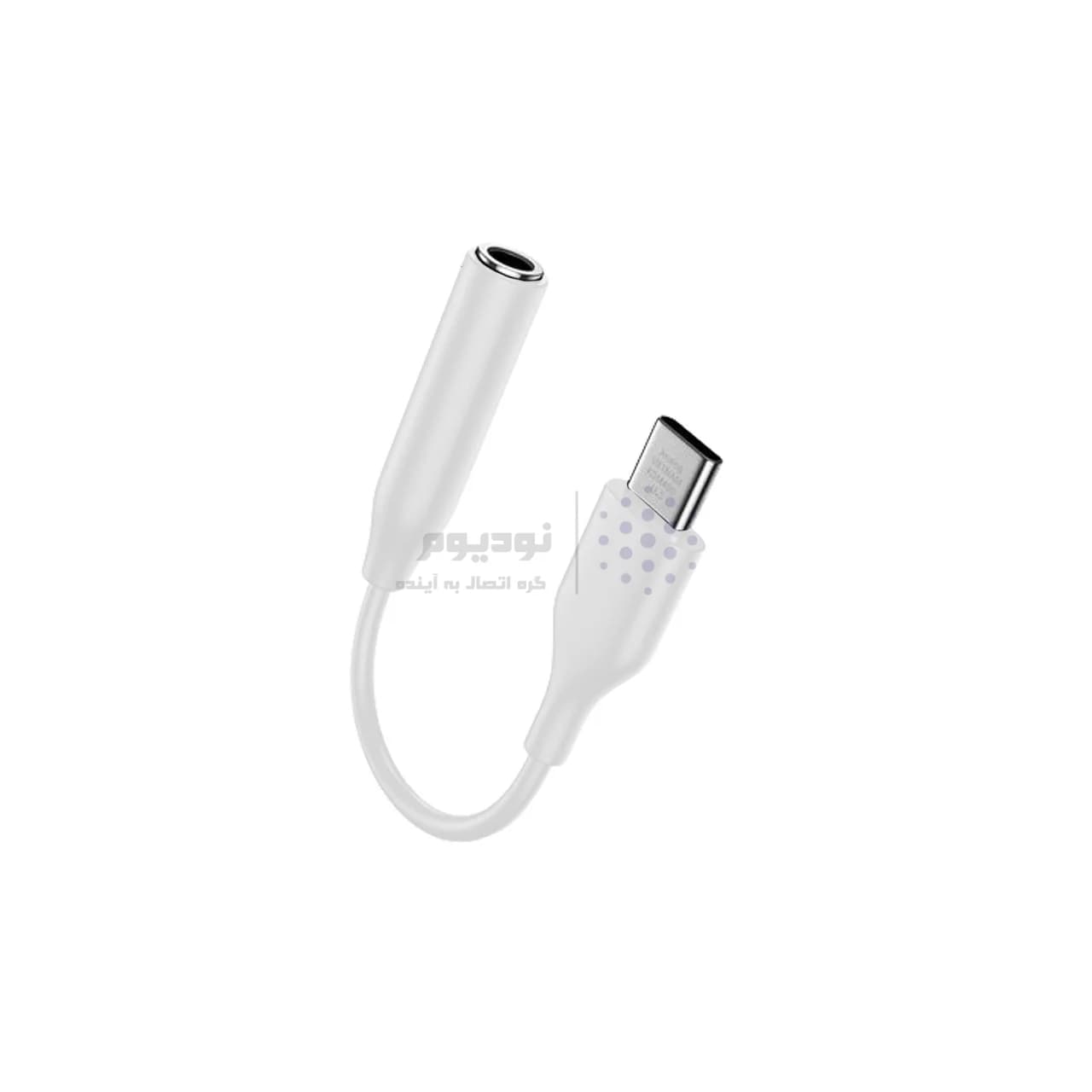 تبدیل Type-C به جک 3.5 میلیمتری Samsung – سفید – RH — تصویر ۲