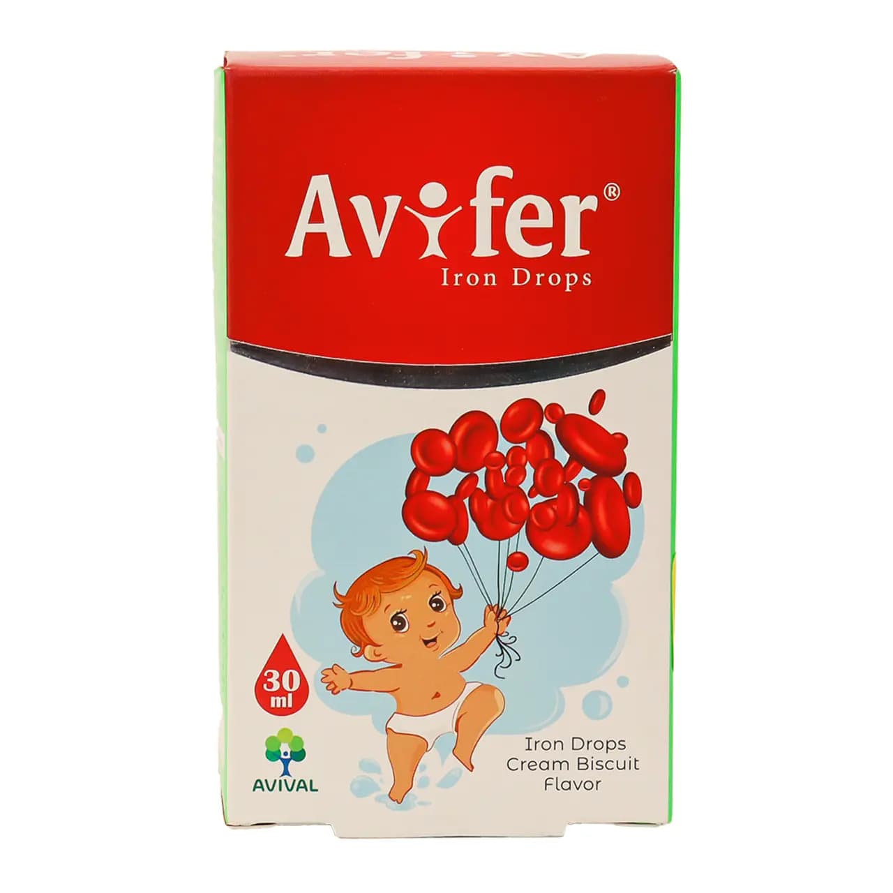 قطره آهن آویفر آویوال 30 میلی گرم