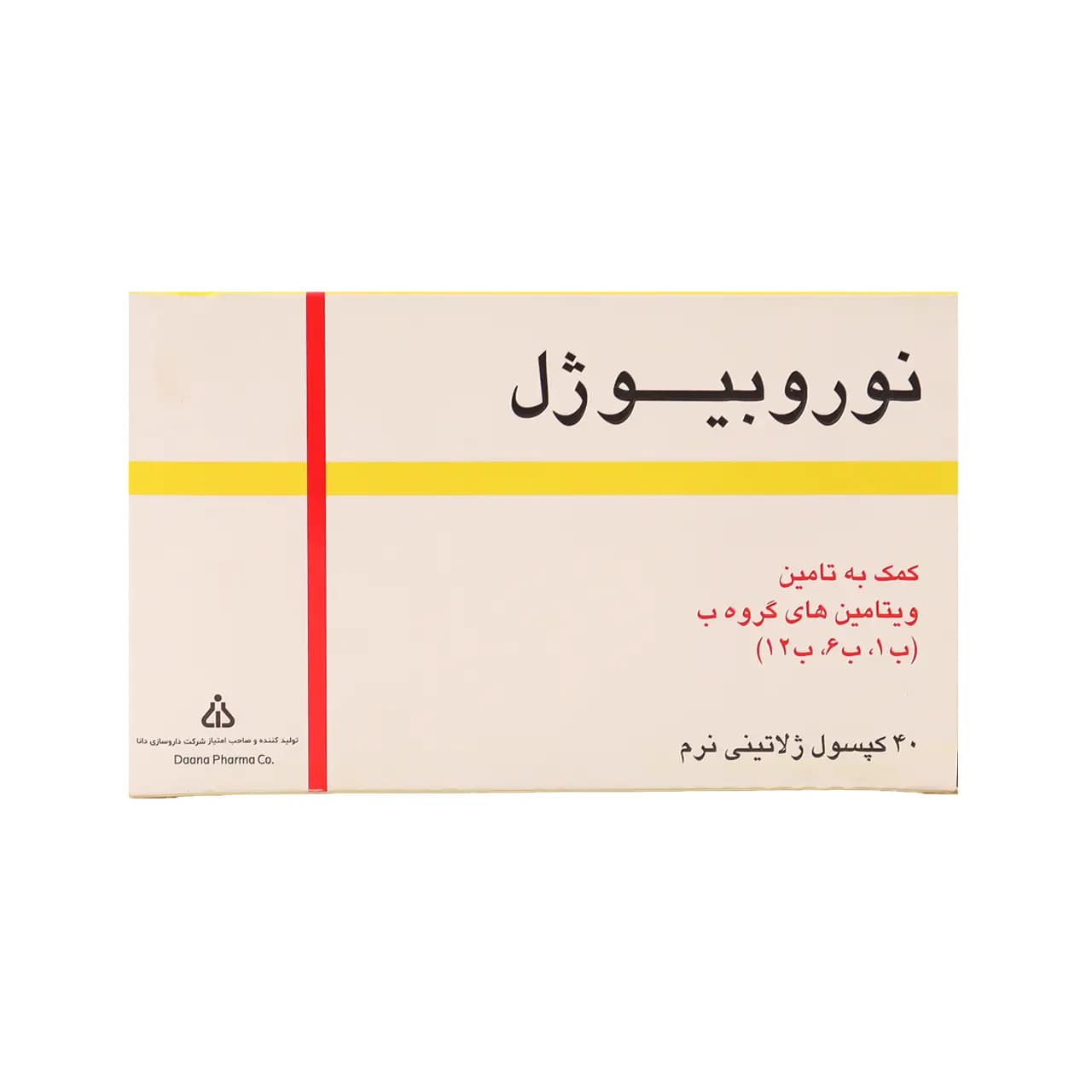 قرص نوروبیوژل دانا 40 عددی