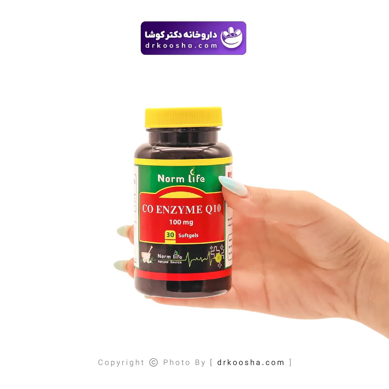 قرص کوآنزیم کیوتن نورم لایف 100 میلی گرم — تصویر ۲