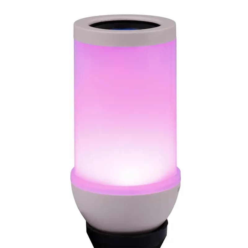 لامپ اسپیکر دار بلوتوثی 15 وات RGB دار New Almas مدل E27 + ریموت — تصویر ۴