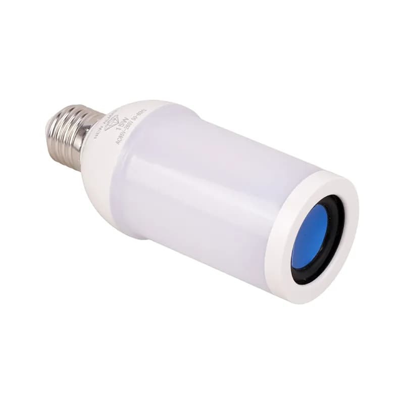 لامپ اسپیکر دار بلوتوثی 15 وات RGB دار New Almas مدل E27 + ریموت — تصویر ۲