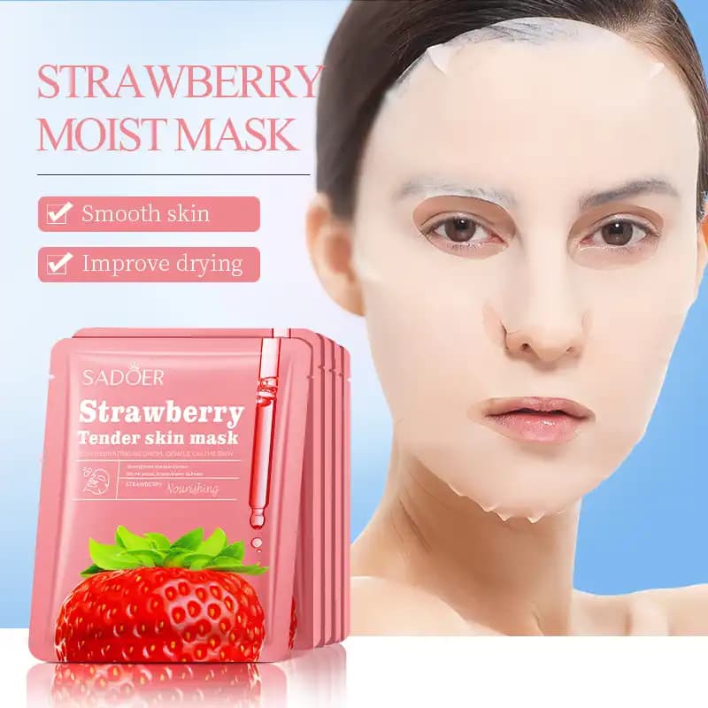 ماسک ورقه ای سادور توت فرهنگی (بسته 10 عددی)