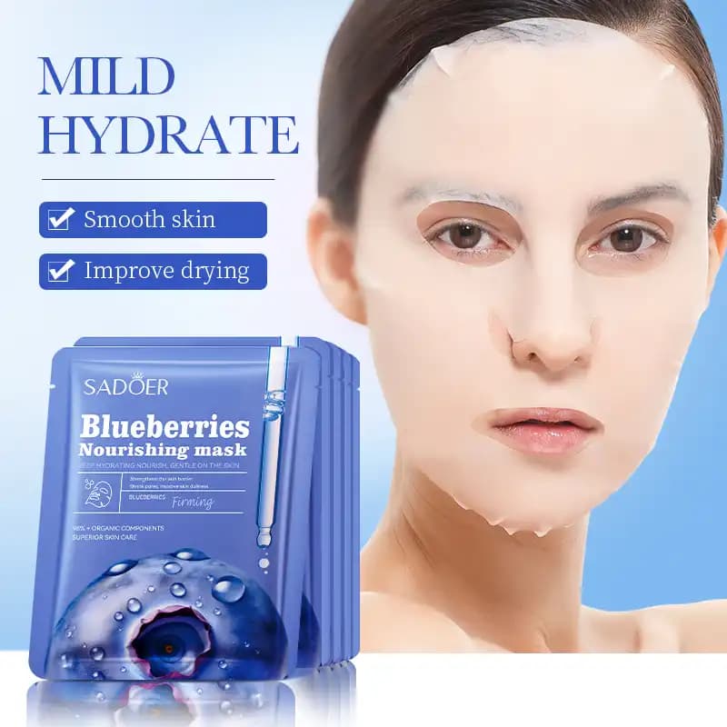 ماسک ورقه ای سادور بلوبری (بسته 10 عددی)