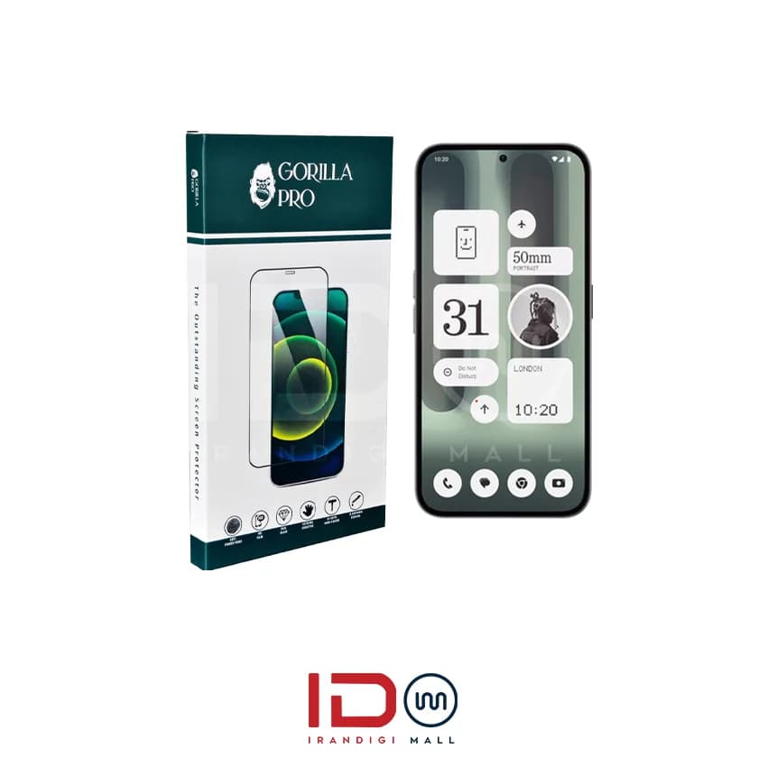 گلس و محافظ هیدروژلی (پرایوسی) نمایشگر گوشی ناتینگ مدل Nothing Phone 2a