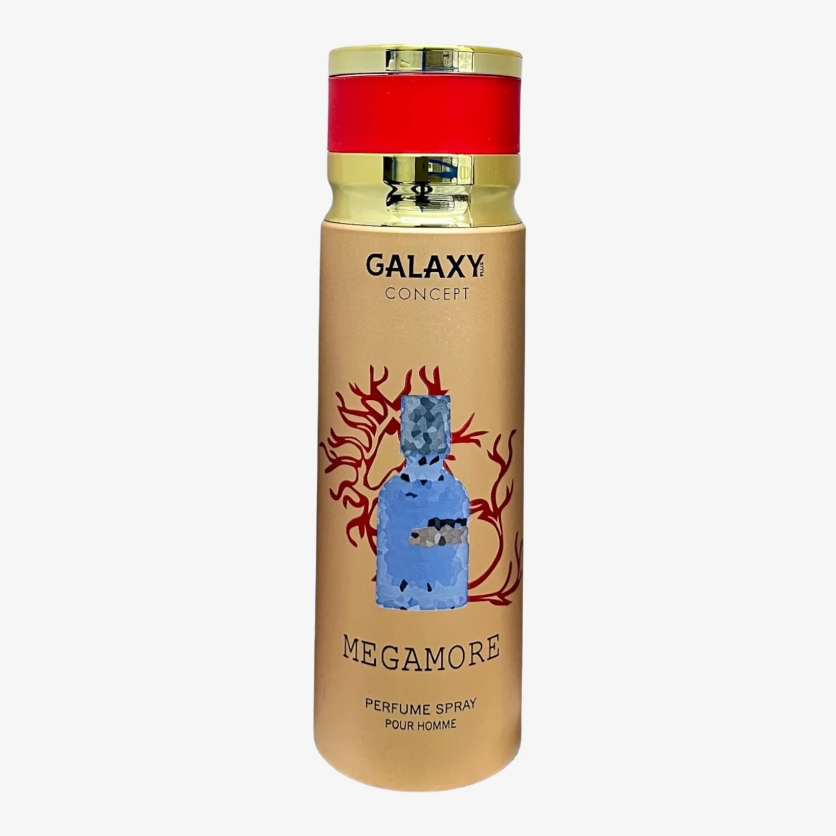 اسپری خوشبو کننده مردانه و زنانه گالکسی GALAXY مدل مگاماره MEGAMORE
