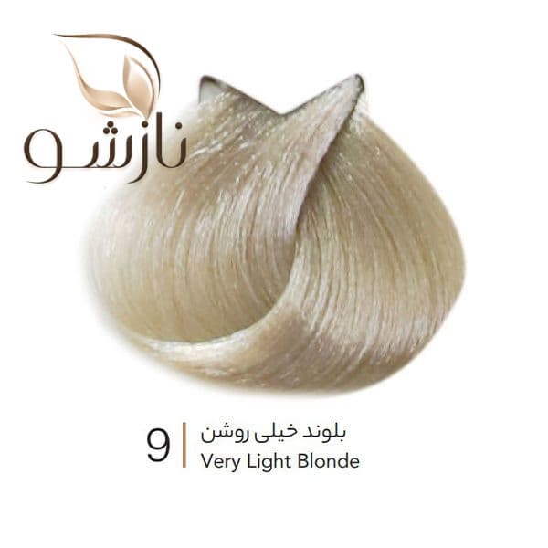 رنگ موی بلوند خیلی روشن وینکورVINCORشماره 9