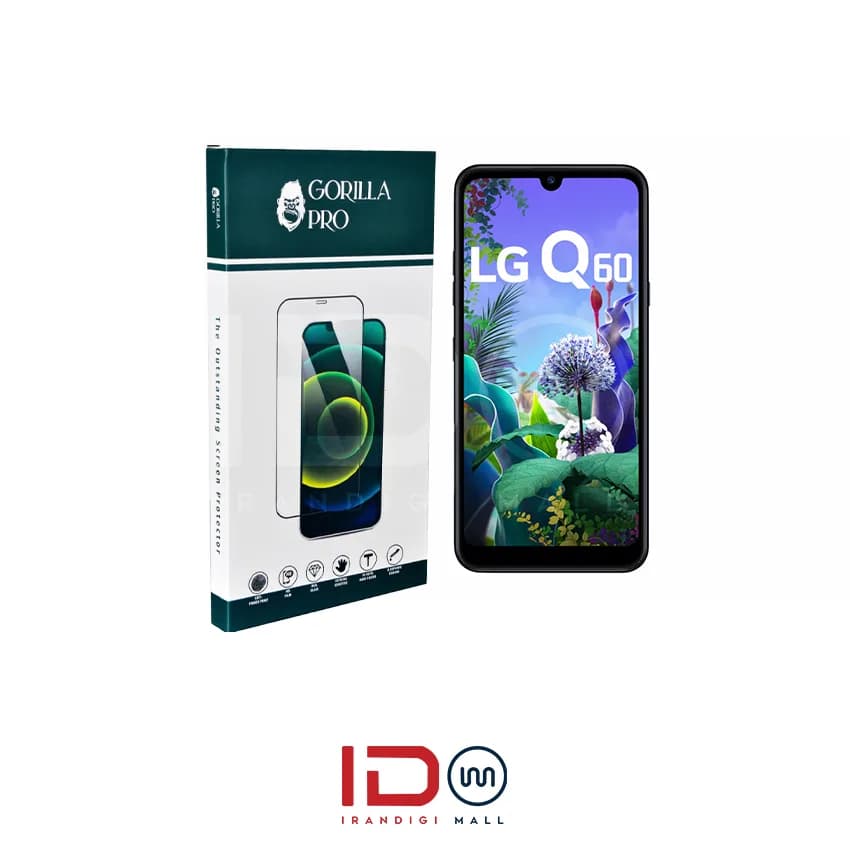 گلس و محافظ هیدروژلی (شفاف) نمایشگر گوشی ال جی مدل LG Q60