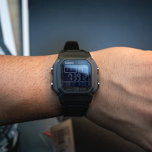 ساعت مچی کاسیو جنرال W-800H-1BV — تصویر ۴