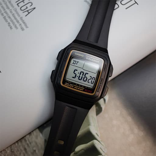 ساعت مچی کاسیو جنرال CASIO F-201WA-9A — تصویر ۲